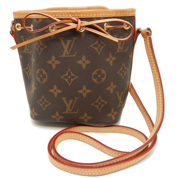 Louis Vuitton Monogram Nano Noe Brown Mini Shoulder Bag - Picture 1 of 6